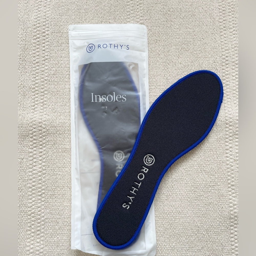 Rothy’s Shoe Insoles Womens Sz 12 Black Replacement Insoles